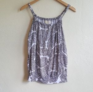 MICHAEL Michael Kors Halter Tank Paisley